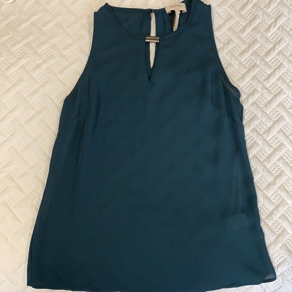 Laundry by Shelli Segal sleeveless top, XS